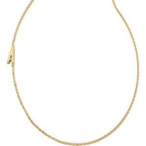 imageKendra Scott Letter AZ Inline Initial Necklace 18k Gold VermeilA