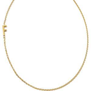 imageKendra Scott Letter AZ Inline Initial Necklace 18k Gold VermeilF