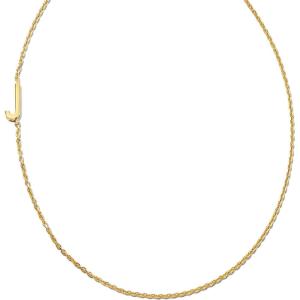 imageKendra Scott Letter AZ Inline Initial Necklace 18k Gold VermeilJ