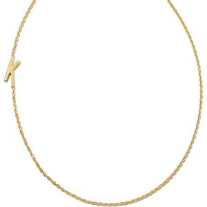 imageKendra Scott Letter AZ Inline Initial Necklace 18k Gold VermeilK