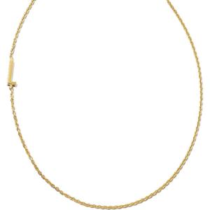 imageKendra Scott Letter AZ Inline Initial Necklace 18k Gold VermeilL