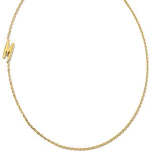 imageKendra Scott Letter AZ Inline Initial Necklace 18k Gold VermeilM