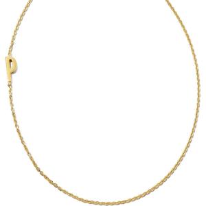 imageKendra Scott Letter AZ Inline Initial Necklace 18k Gold VermeilP