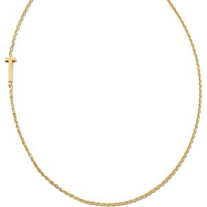 imageKendra Scott Letter AZ Inline Initial Necklace 18k Gold VermeilT