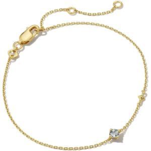 imageKendra Scott Maisie Delicate Chain BraceletAQUAMARINE VERMEIL