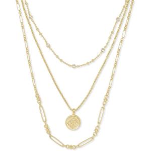imageKendra Scott Medallion Triple Strand Necklace Fashion Jewelry for WomenGOLD