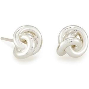 imageKendra Scott Presleigh Stud EarringsBRIGHT SILVER  BRIGHT SILVER METAL