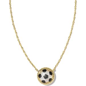 imageKendra Scott Soccer Short Pendant Necklace Fashion Jewelry for WomenGOLD
