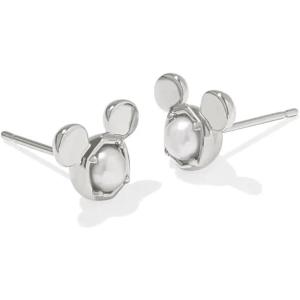 imageKendra Scott x Disney Mickey Mouse Stud Earrings Fashion Jewelry for WomenRHODIUM  WHITE PEARL