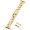 imageKendra Scott Alex 5 Link Watch Bands Compatible with Apple Watch Series 18 and 20mm Samsung Galaxy WatchGold Tone Stainless Steel