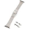 imageKendra Scott Alex 5 Link Watch Bands Compatible with Apple Watch Series 18 and 20mm Samsung Galaxy WatchSilver Stainless Steel