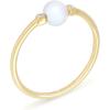 imageKendra Scott Cathleen 14k Gold Band Ring Fine Jewelry for Women14K GOLD  WHITE PEARL