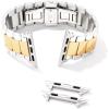 imageKendra Scott Dira 3 Link Watch Bands Compatible with Apple Watch and 20mm Samsung Galaxy WatchGold  Silver Stainless Steel