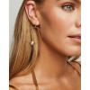 imageKendra Scott Elora Earrings in 14k Gold Fine Jewelry for Women14K ROSE GOLD  WHITE DIAMOND