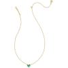 imageKendra Scott Framed Ari Heart Pendant Necklace Fashion Jewelry for WomenGOLD  MOOD STONE