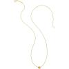 imageKendra Scott Marisa 18k Yellow Gold Oval Solitaire Pendant NecklaceGOLDEN CITRINE
