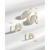 imageKendra Scott White Diamond Marisa Stud Earrings in 14k Gold Fine Jewelry for Women14K WHITE GOLD  CRYSTAL CLEAR DIAMOND