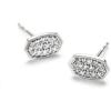 imageKendra Scott White Diamond Marisa Stud Earrings in 14k Gold Fine Jewelry for Women14K WHITE GOLD  CRYSTAL CLEAR DIAMOND