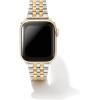 imageKendra Scott Alex 5 Link Watch Bands Compatible with Apple Watch Series 18 and 20mm Samsung Galaxy WatchGold  Silver Stainless Steel