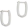 imageKendra Scott Ellen Huggie EarringsSTERLING SILVER  SILVER METAL