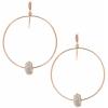 imageKendra Scott Elora Earrings in 14k Gold Fine Jewelry for Women14K ROSE GOLD  WHITE DIAMOND