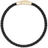 imageKendra Scott Evans Corded Bracelet in 18K Gold Vermeil Fine Jewelry for Men 18K Gold Vermeil Black Leather