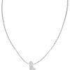 imageKendra Scott Tiny Cowboy Boot 18k Gold Pendant Necklace18K WHITE GOLD