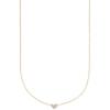 imageKendra Scott White Diamond Heart Pendant Necklace in 14k Gold Fine Jewelry for Women14K YELLOW GOLD  CRYSTAL CLEAR DIAMOND