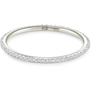 imageKendra Scott Angelina 14k Gold Band Ring Fine Jewelry for Women14K WHITE GOLD