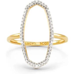 imageKendra Scott Dani 14k Gold Open Ring Fine Jewelry for Women14K GOLD  WHITE DIAMOND