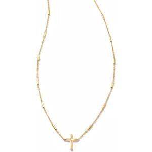 imageKendra Scott Delicate Cross Pendant Necklace 14 Gold