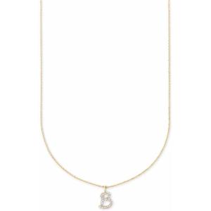 imageKendra Scott Diamond Letter AZ Pendant Necklace Fine Jewelry For WomenLETTER B
