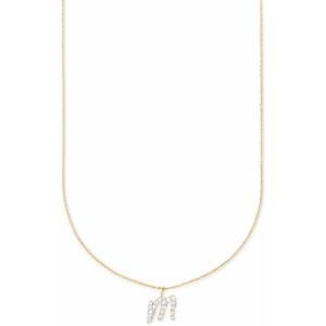 imageKendra Scott Diamond Letter AZ Pendant Necklace Fine Jewelry For WomenLETTER M