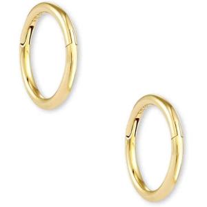 imageKendra Scott Gina Seamless Huggie Earrings Fine Jewelry for Women14K YELLOW GOLD