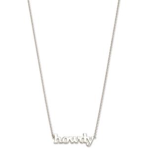 imageKendra Scott Howdy Pendant Necklace in Sterling Silver Fine Jewelry for Women