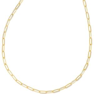 imageKendra Scott Large Paperclip Chain Necklace18K YELLOW GOLD VERMEIL