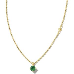 imageKendra Scott Maisie 18K Gold Vermeil Pendant NecklaceGREEN ONYX