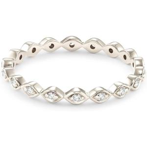 imageKendra Scott Nicolette 14k Gold Band Ring Fine Jewelry for Women14K WHITE GOLD