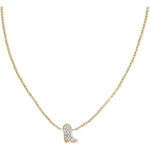 imageKendra Scott Tiny Cowboy Boot 18k Gold Pendant Necklace18K YELLOW GOLD