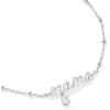 imageKendra Scott Mama Crystal Delicate Chain Bracelet White Cubic Zirconia Fashion Jewelry for WomenRHODIUM METAL