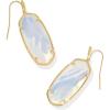 imageKendra Scott Faceted Elle Drop Earrings Fashion Jewelry for WomenGOLD  IRIDESCENT OPALITE ILLUSION