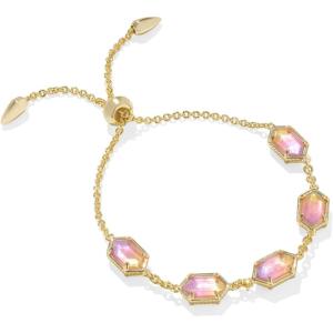 imageKendra Scott Hallie Delicate Chain Bracelet Fashion Jewelry for WomenGOLD  SUNRISE WATERCOLOR ILLUSION