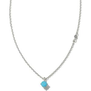 imageKendra Scott Maisie Sterling Silver Pendant NecklaceTURQUOISE