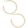 imageKendra Scott Veronica Hoop EarringsGOLD  IRIDESCENT CRYSTAL