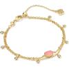 imageKendra Scott Emilie Crystal Multi Strand Bracelet Fashion Jewelry for WomenLIGHT PINK DRUSY