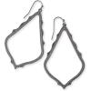 imageKendra Scott Sophee Drop Earrings for WomenGUNMETAL  GUNMETAL METAL