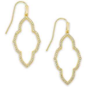 imageKendra Scott Abbie Small Open Frame Earring Fashion Jewelry for WomenGOLD