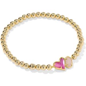 imageKendra Scott Ari Heart Emilie Stretch Bracelet Fashion Jewelry for WomenAZALEA ILLUSION AND ROSE QUARTZ