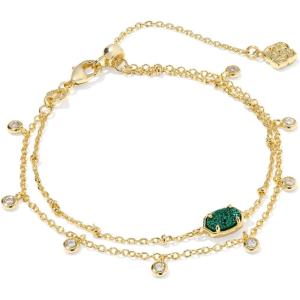 imageKendra Scott Emilie Crystal Multi Strand Bracelet Fashion Jewelry for WomenEMERALD DRUSY