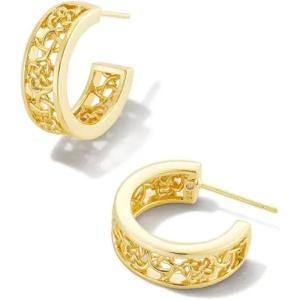 imageKendra Scott Kelly Huggie Earring Fashion Jewelry for WomenGOLD